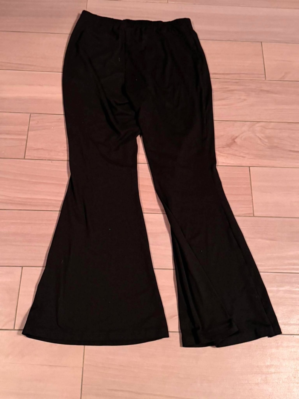 SHEIN Black Stretch Flare Pants XL - Picture 3 of 6